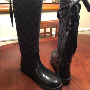 Coach Rain Boots